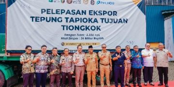 Pemprov Lampung Dorong Nilai Tambah, Ribuan Ton Tapioka Diekspor ke Tiongkok