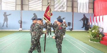 Dansat Brimob Pimpin Upacara Pelantikan Komandan Batalyon A, Serah Terima Danden Genana dan Kabag Ops Sat Brimob