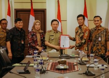 Pemprov Lampung Lakukan Entry Meeting dengan Itjen Kemendagri
