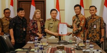 Pemprov Lampung Lakukan Entry Meeting dengan Itjen Kemendagri